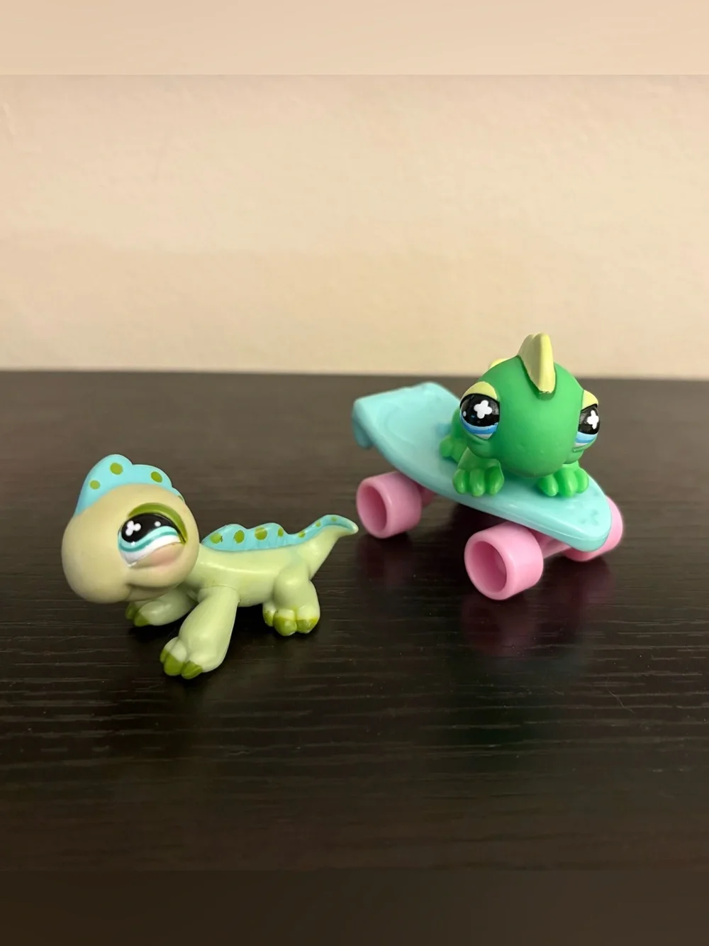 Littlest Pet Shop LPS 499 651 Iguana Lot ~ AUTHENTIC